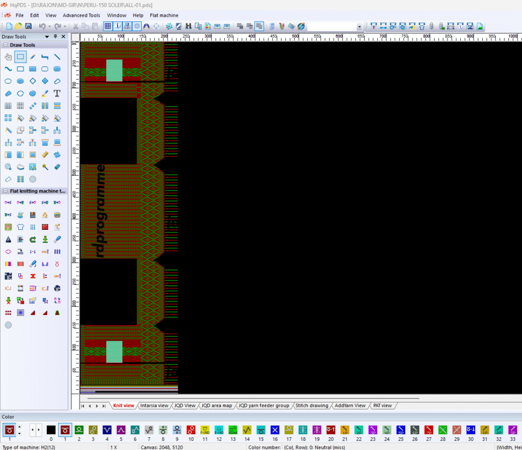 Jcpp Edit ALL COMPIT PROGRAM – Jacquard Programming